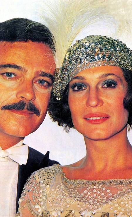 Susana Vieira e Rubens de Falco em cena da novela 'A sucessora', de 1978 Foto: Agência O Globo