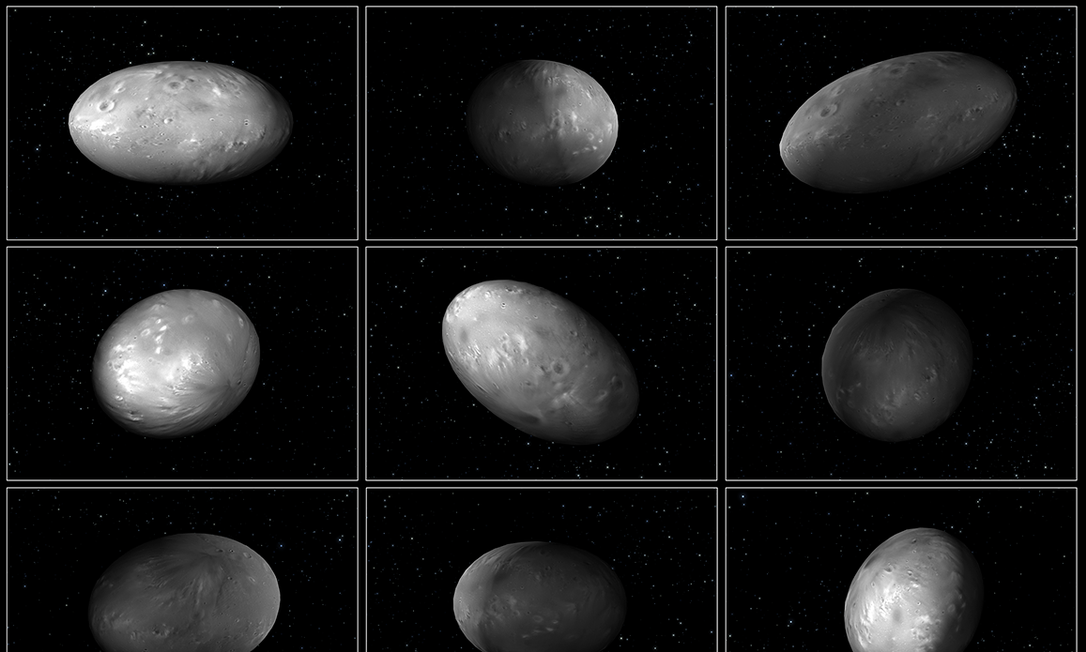 second boundary before Telescópio Hubble revela características e movimentos 'caóticos' das luas  de Plutão - Jornal O Globo